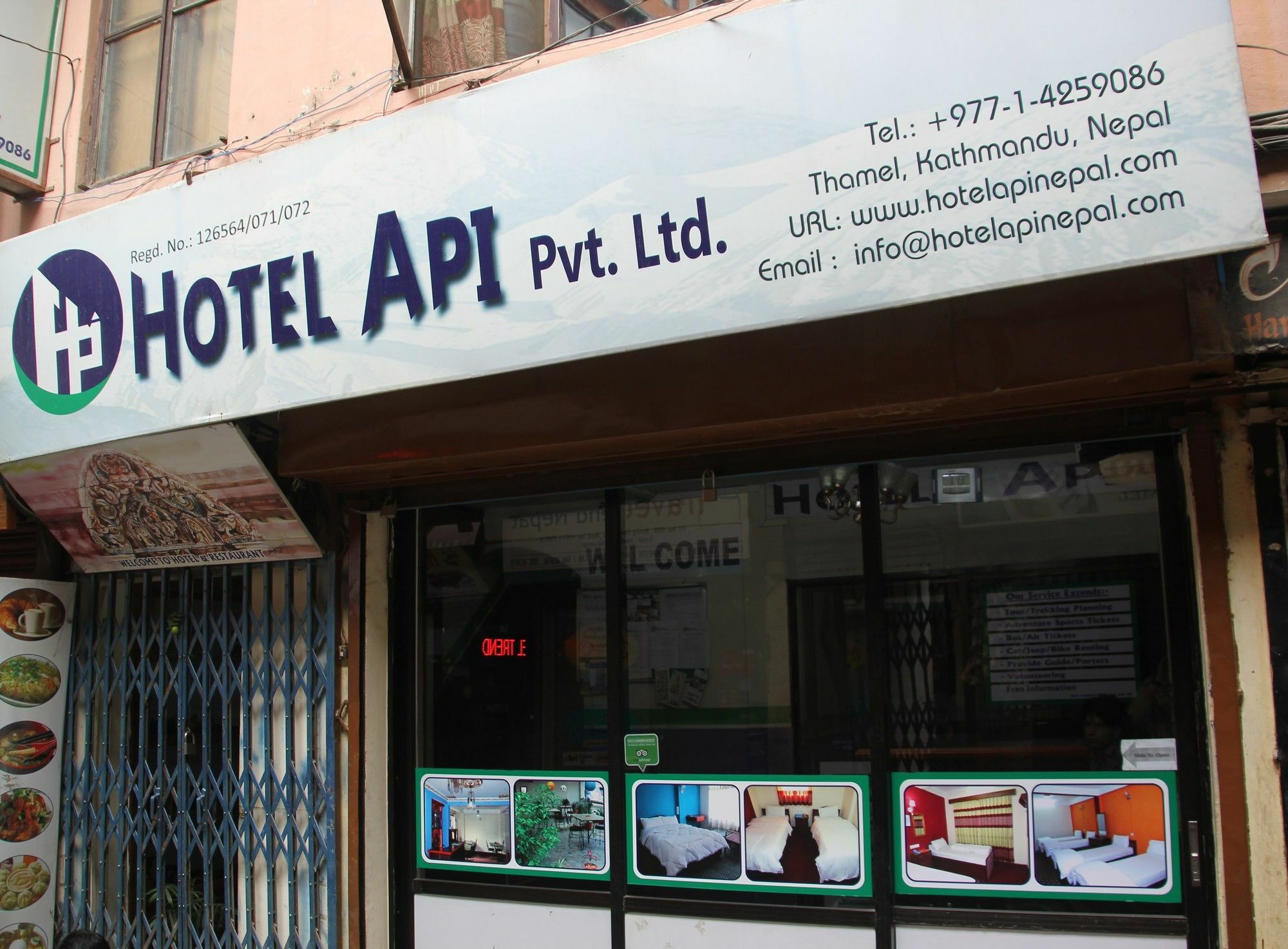 Hotel Api Катманду Екстериор снимка